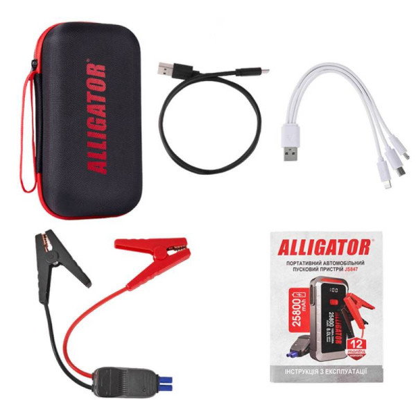 Фото - Пусковий пристрій Alligator Jump Starter JS847