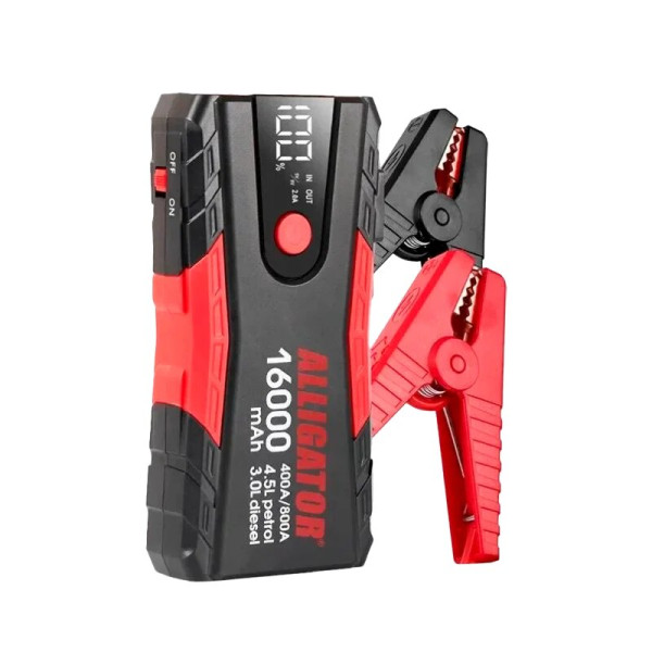 Картинка - Пусковое устройство Alligator Jump Starter JS840