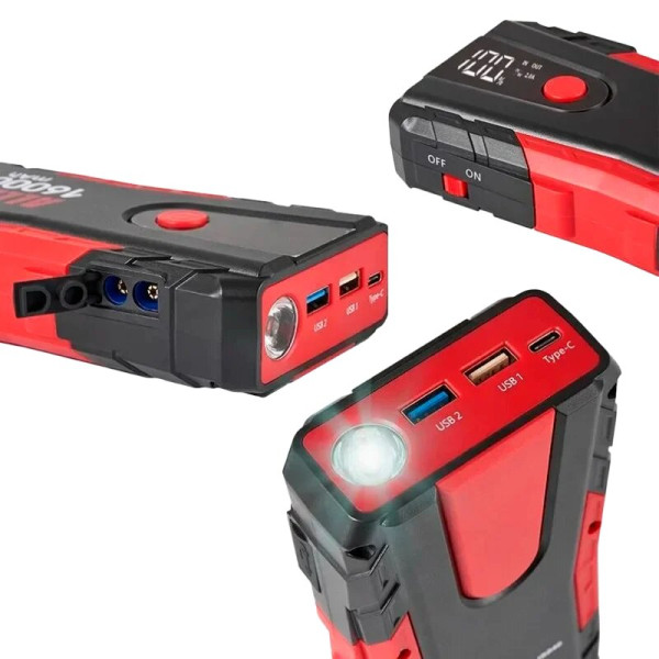 Картинка - Пусковое устройство Alligator Jump Starter JS840