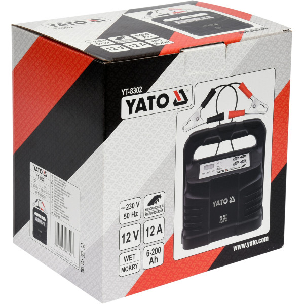 Фото - Зарядний прилад YATO YT-8302