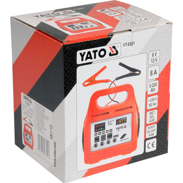 Фото - Зарядний прилад YATO YT-8301