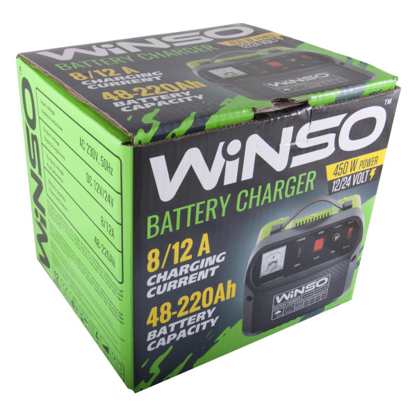 Картинка - Зарядное устройство АКБ Winso 12/24V 20А