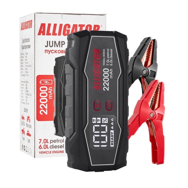 Фото - Пусковий пристрій Alligator Jump Starter JS845