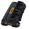 Картинка 2 - Зарядное устройство 4-х портовое DeWALT DCB1404
