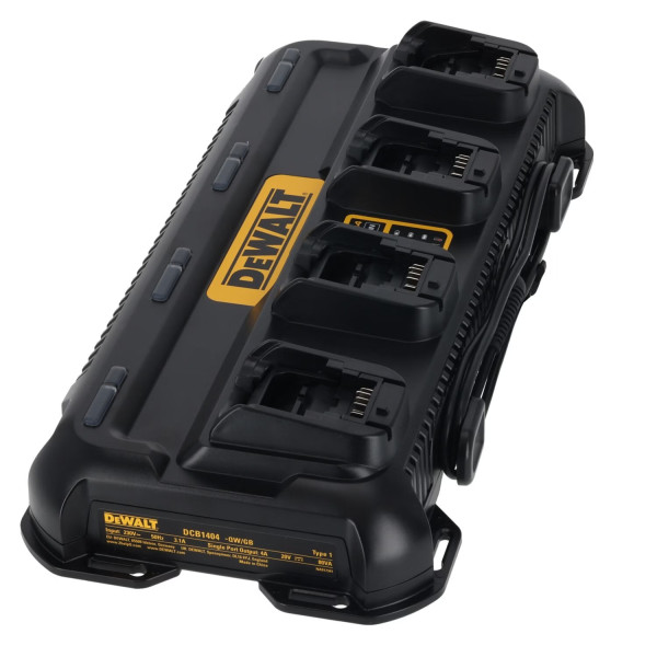 Картинка - Зарядное устройство 4-х портовое DeWALT DCB1404