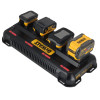 Картинка 4 - Зарядное устройство 4-х портовое DeWALT DCB1404