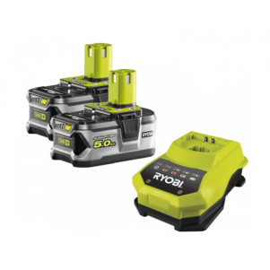 Акумулятор + зарядний пристрій RYOBI ONE + RC18120-250 Акумулятор + зарядний пристрій RYOBI ONE + RC18120-250