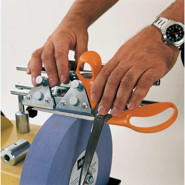 Картинка - Приспособления для заточки ножниц Scheppach jig160