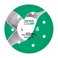Алмазный диск для керамики Distar 76x0,8 Colibri 11139053029