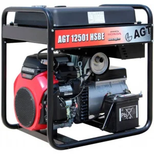 Генератор бензиновый AGT 12501 HSBE R45 + AVR PFAGT12501HA4/E