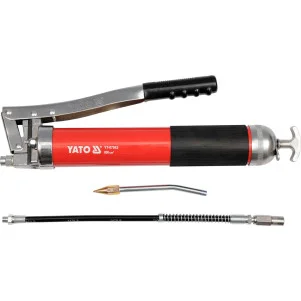 Шприц смазочный YATO 800 см3 с жест. и гибк. аппликаторами YT-07043