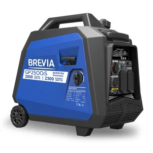 Генератор Brevia GP2500iS инверторный бензиновый 2,3кВт (ном 2,5кВт)